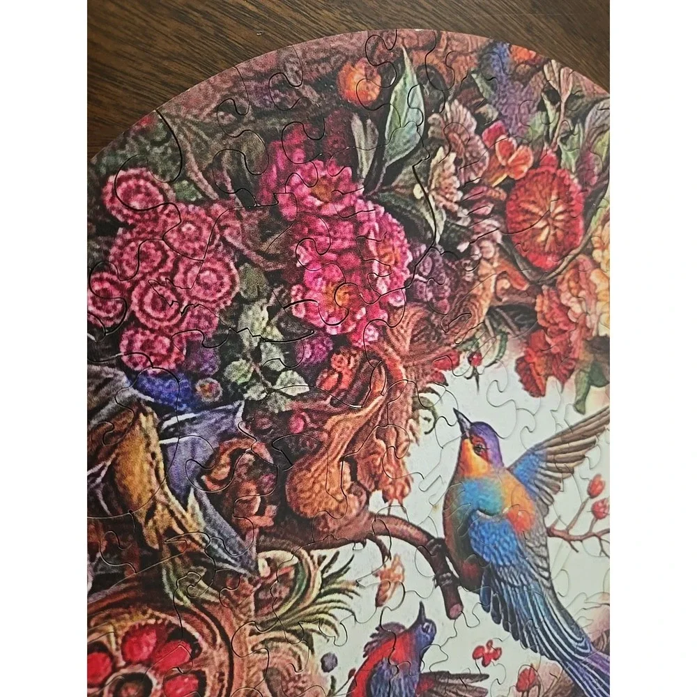 Quordle‎ Puzzles Striking Bird Wooden Jigsaw Fabulous Gift Puzzle